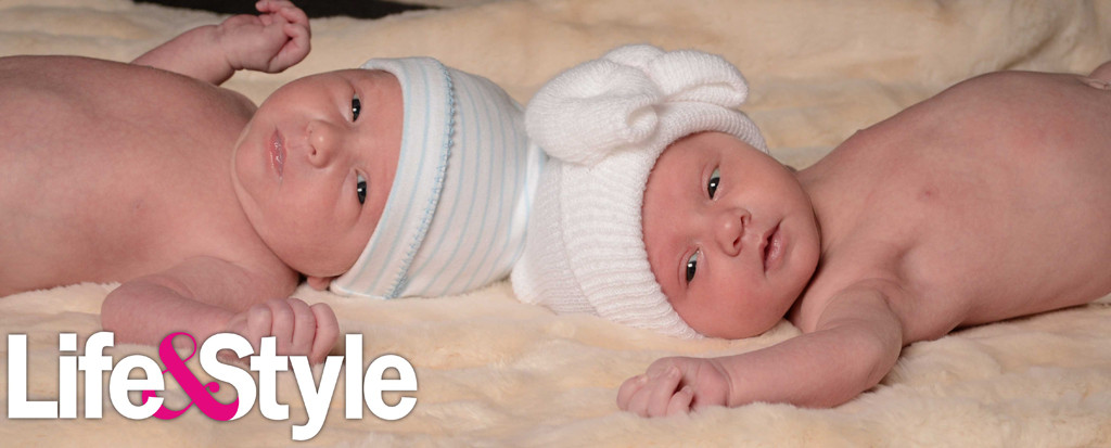 Kim Zolciak S Newborn Twins Kaia Rose And Kane Ren Make Their